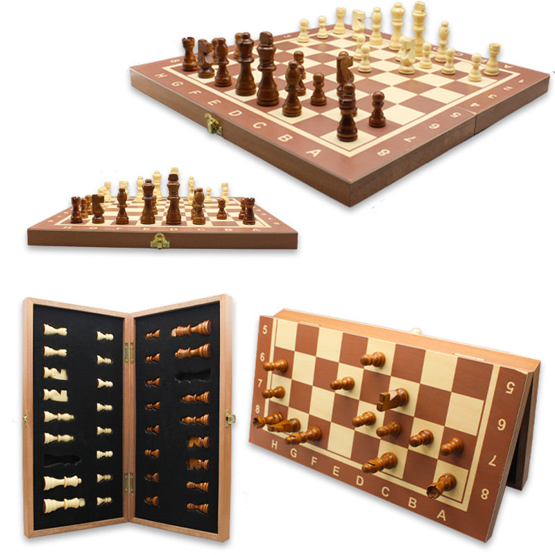Wooden International Chess