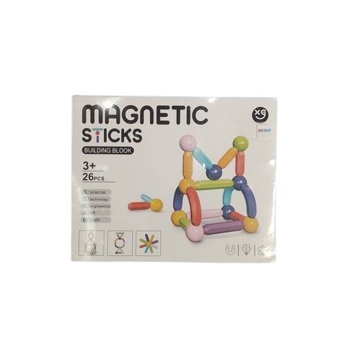 Magnetic Sticks Building Blocks 26PCS