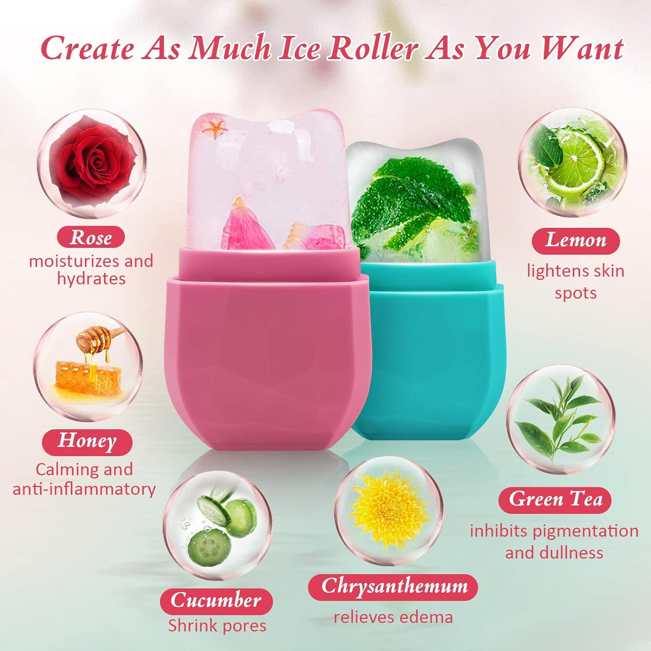 Natural Skin Care Solution Ice Roller