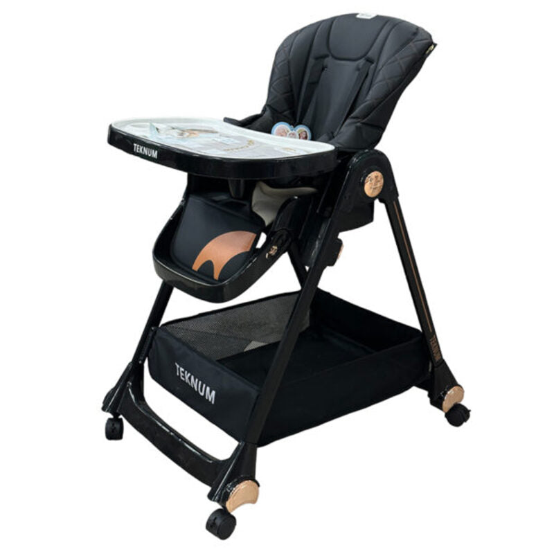 Black Beauty Cute Baby Dining Chair