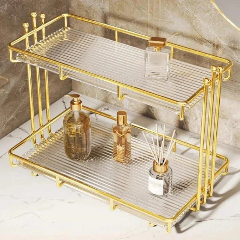 Stylish Cosmetic Organizer High-End Metal Quality