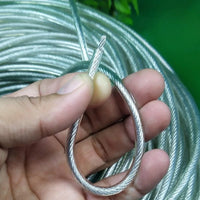 Thumbnail for Cloth Laundry Stainless Steel Strong Metal Rope With Anti-Rust Cover