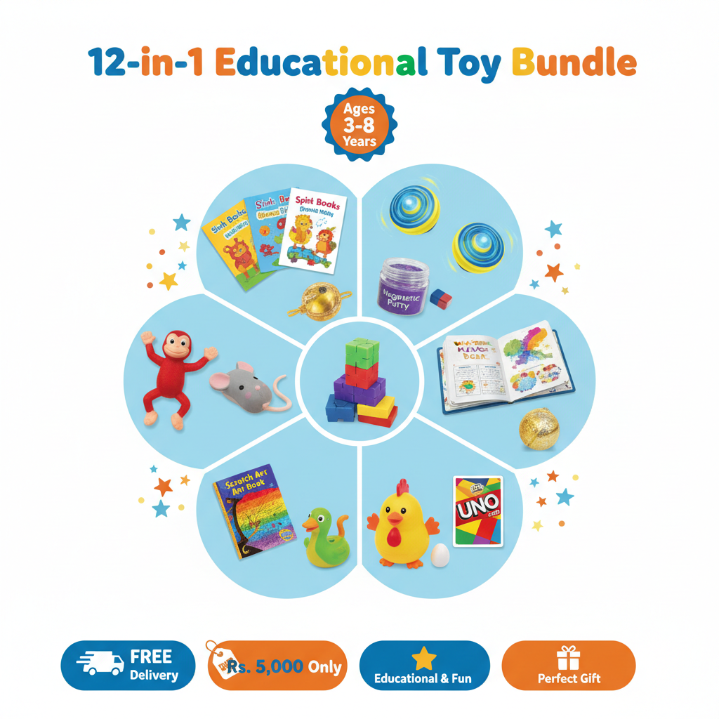 12-in-1 Educational Toy Bundle Product Image