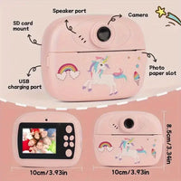 Thumbnail for Multifunction Unicorn Instant Print Kids Dual Camera With VideoGraphy And Photography
