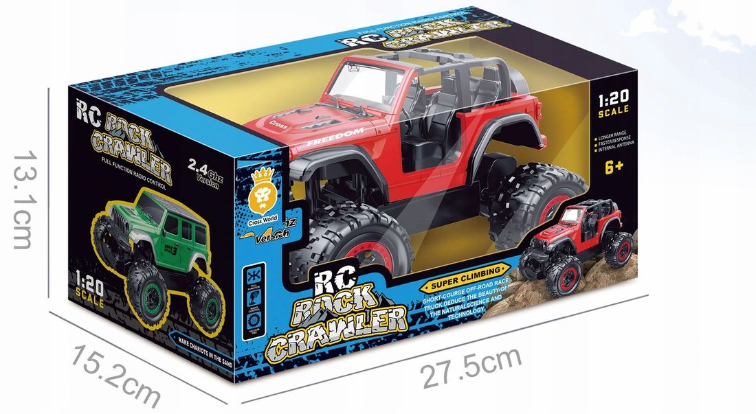 RC Jeep Rock Crawler Super Climbing