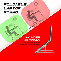 Thumbnail for Adjustable  Foldable Laptop Alloy Stand