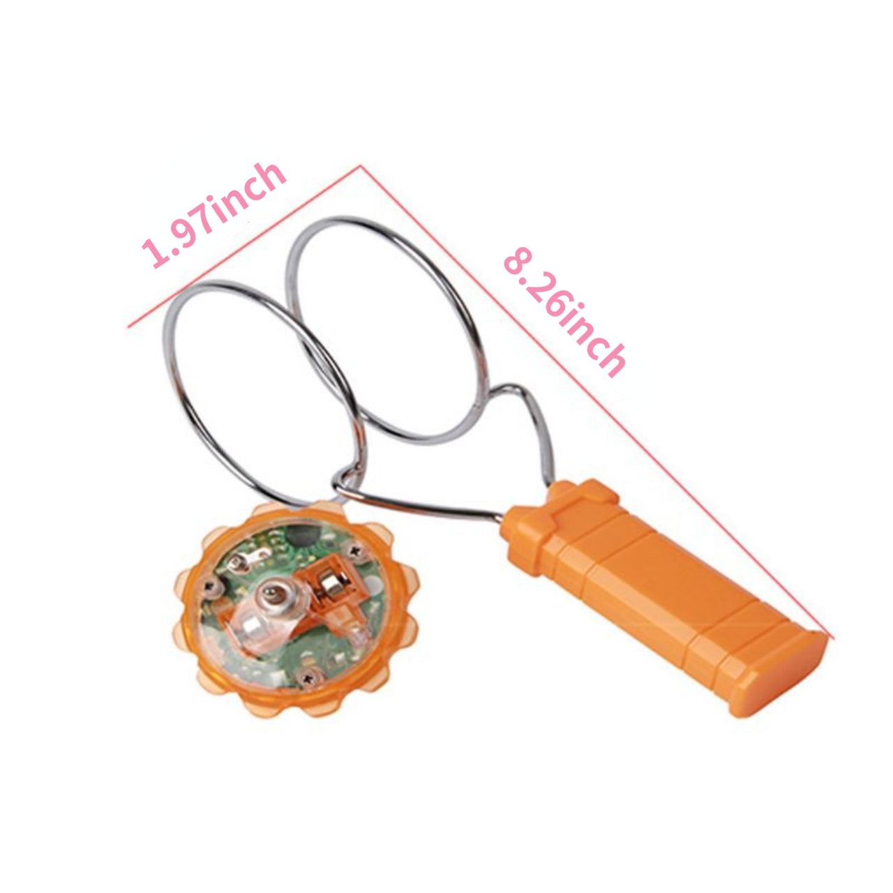 High Quality Magnetic Gyro Wheel LED Flashing Spinning Top