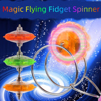 Thumbnail for Magnetic Gyro Wheel LED Flashing Spinning Top