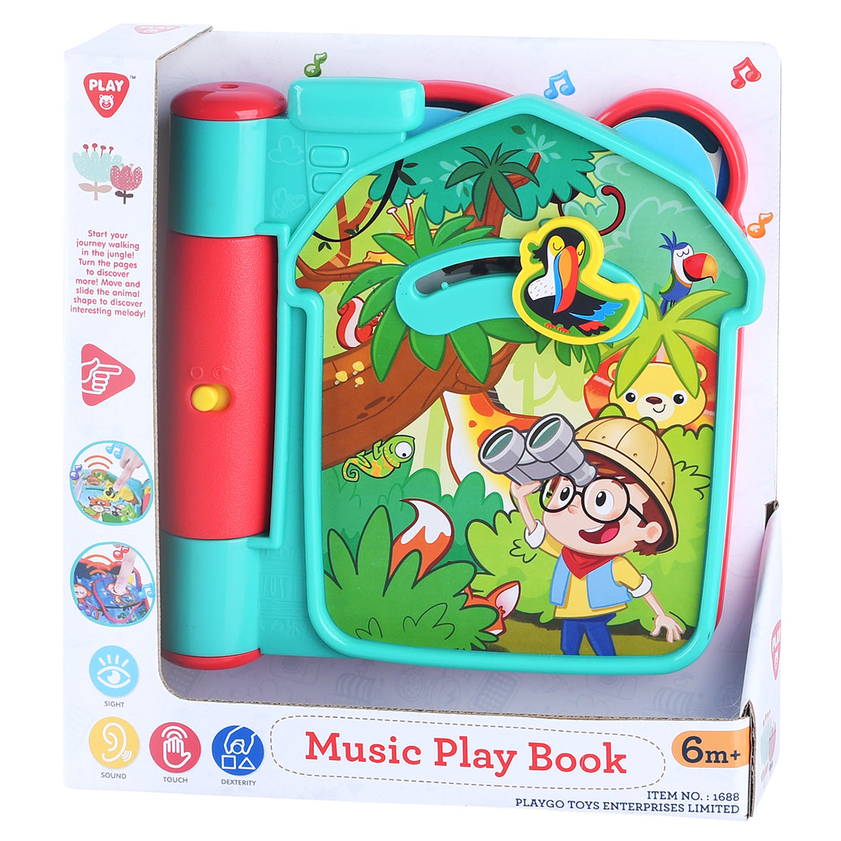 PlayGo Music Play Book Toy for Kids