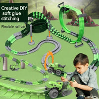 Thumbnail for 138 Pcs Dinosaur Race With Interchangeable Different Car Shell