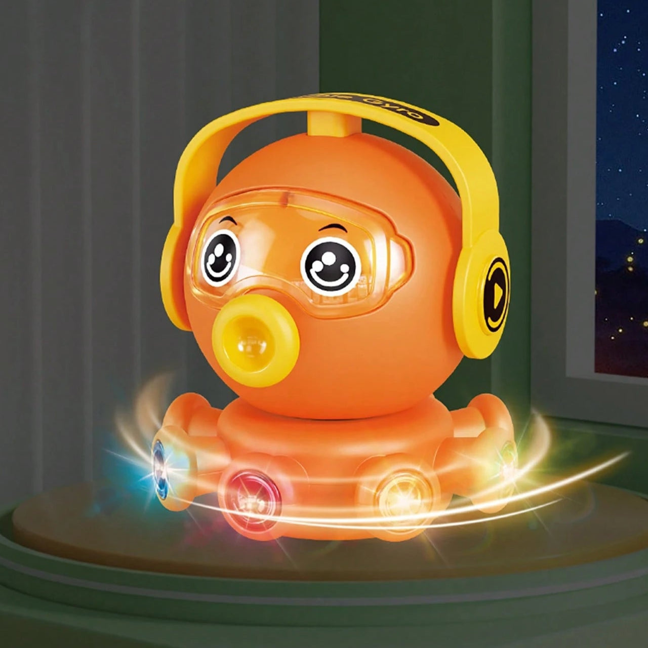 3 in 1 Gyro Octopus with Light