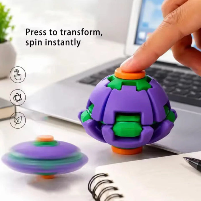 Top Spin Gyroball Spinning Ball Toys