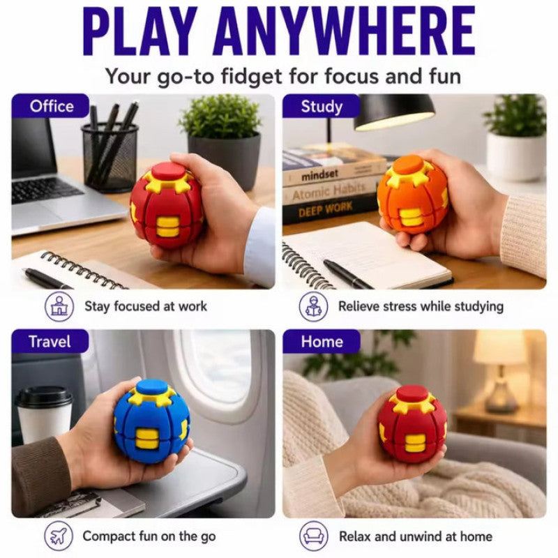 Top Spin Gyroball Spinning Ball Toys