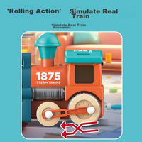 Thumbnail for Magnetic Train Track Set With Light And Sound