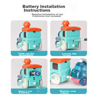 Thumbnail for Magnetic Train Track Set With Light And Sound