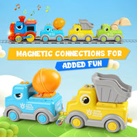 Thumbnail for Dinosaur Train Track Series Electric Rail Car Set With Smoke Effect