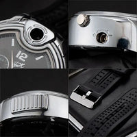 Thumbnail for 2-in-1 Wristwatch Lighter And USB Flame Lighter with Leather Strap