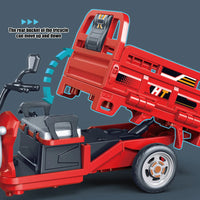 Thumbnail for 1:15 Scale Diecast Loader Rickshaw With Light And Sound