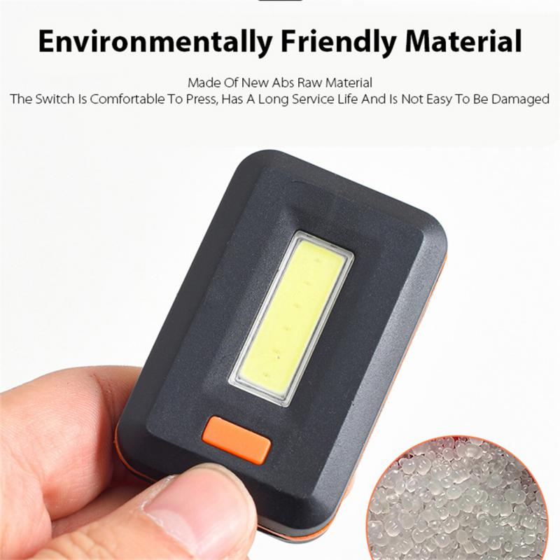 Portable Mini COB LED Keychain