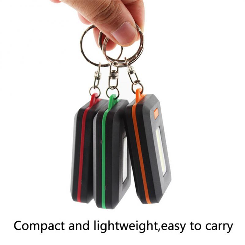 Portable Mini COB LED Keychain