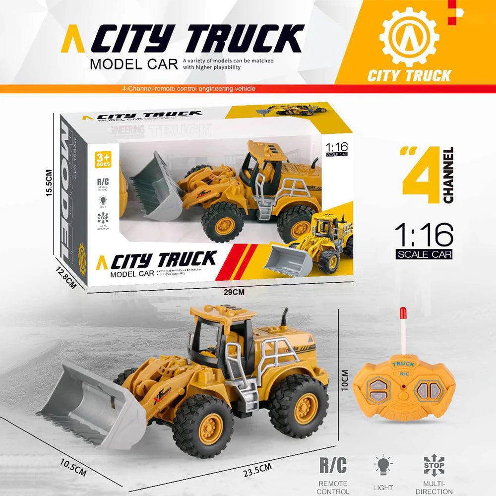 1:16 Construction Engineering Bulldozer City Truck