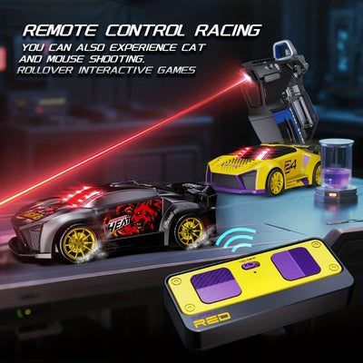 2 Player R/C Laser Gun Car Set