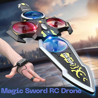 Thumbnail for High-Speed Hand Gesture Control Flying Sword Drone With LED Lights