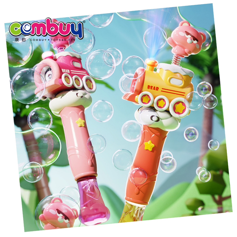 Train Shape Bubble Stick With Light And Sound