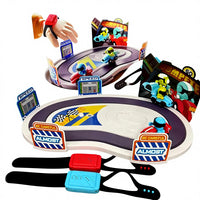 Thumbnail for Two-Player Hand Gesture Control Race Track Set
