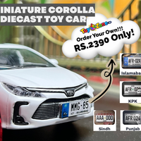 Kinsmart Miniature Toyota Corolla Diecast Toy Car Scale 1:38