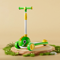 Thumbnail for Cartoon Face Manual Scooty For Kids