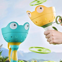 Thumbnail for Frog Pull-String Flying Saucer Disc Launcher