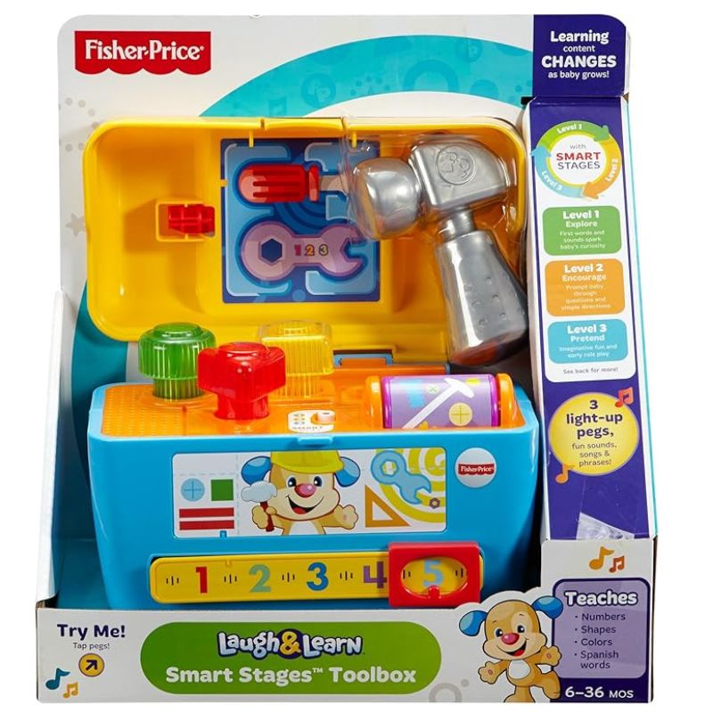 Fisher-Price Laugh & Learn Smart Stages Toolbox