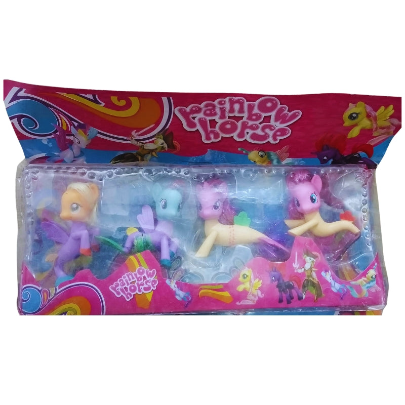 Rainbow Horse Pony Toys For Girls