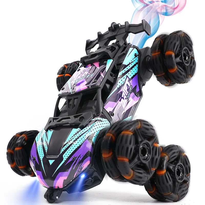 6 Wheels RC Stunt Spray Car