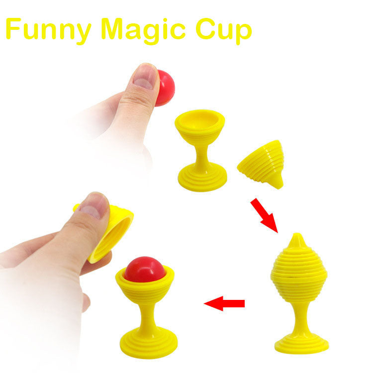 Funny Magic Cup Bead - 3 Pcs