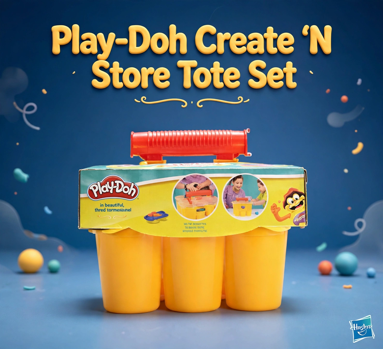 Hasbro Play-Doh Create 'N Store Tote Set