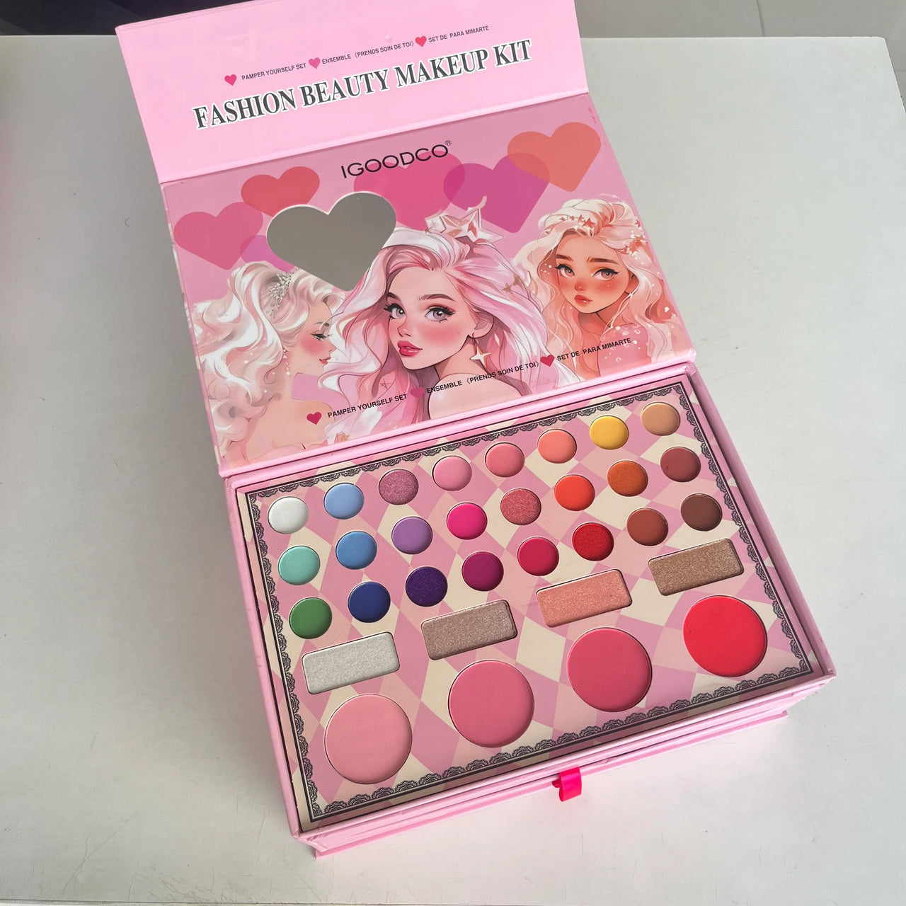 IGOODCO 3 Layers Beauty Makeup Kit