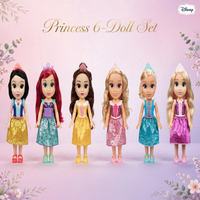 Thumbnail for Disney Princess Toddler Dolls 6-Pack Gift Set
