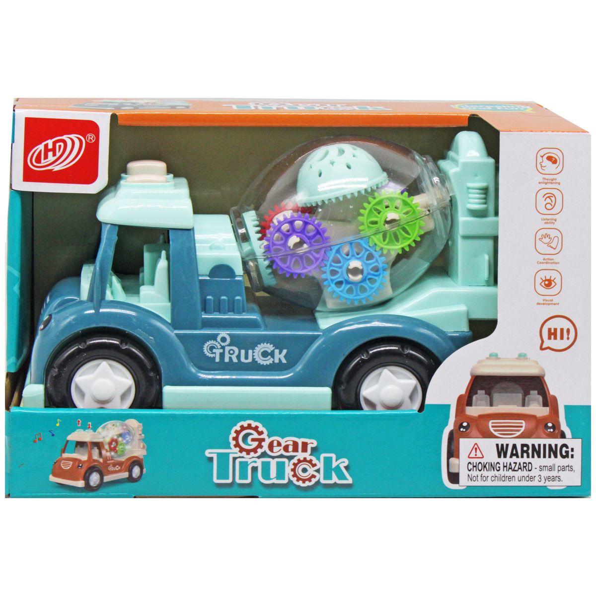 Gear Concret Mixer Truck With Light And Sound