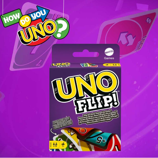 UNO Flip Card Family Game