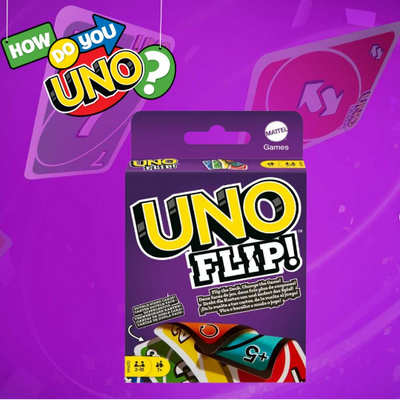 UNO Flip Card Family Game