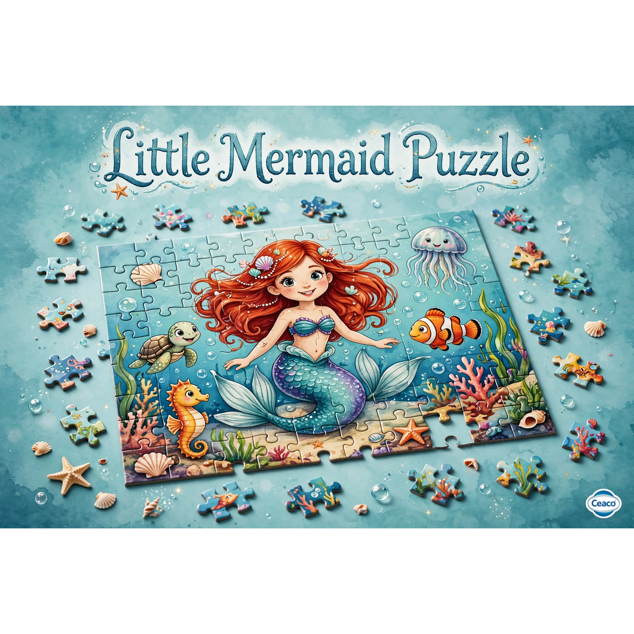 Ceaco Disney The Little Mermaid Jigsaw Puzzle — hero