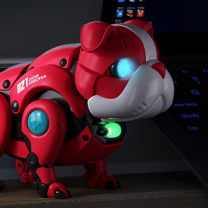 Electric Music Swinging Robot Dog With LED Eyes & Music