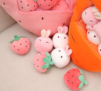 Thumbnail for Fruit Plush Pillow With Babies