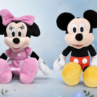 Disney Mickey & Minnie Mouse Plush Set (2-Pack)
