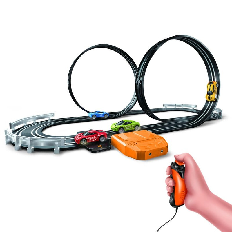 Attractive Slot Track Racing Car Set For Kids