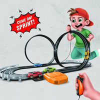 Thumbnail for Attractive Slot Track Racing Car Set For Kids