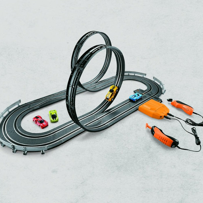 Attractive Slot Track Racing Car Set For Kids