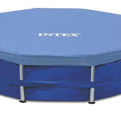 INTEX Pool Cover 10 FT Round Frame